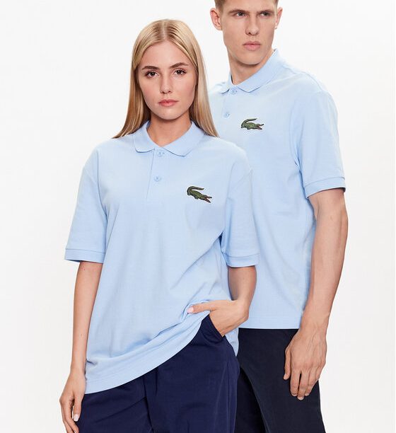 Тениска с яка и копчета Lacoste за Унисекс