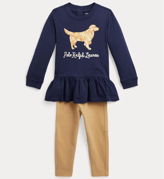 Комплект блуза и клин Polo Ralph Lauren за Момичета