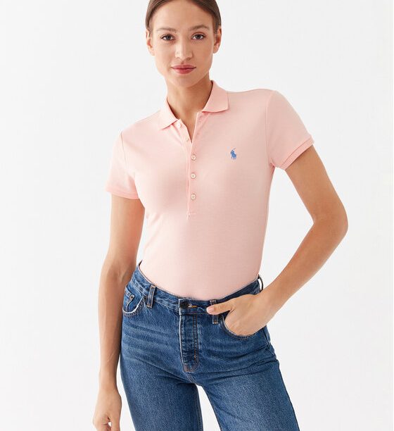 Тениска с яка и копчета Polo Ralph Lauren за Жени