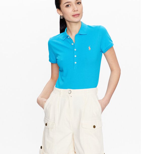 Тениска с яка и копчета Polo Ralph Lauren за Жени