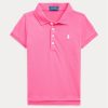 Тениска с яка и копчета Polo Ralph Lauren за Момичета