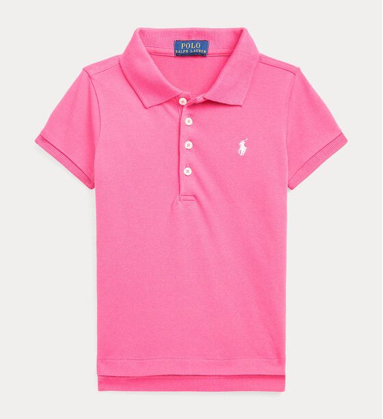 Тениска с яка и копчета Polo Ralph Lauren за Момичета