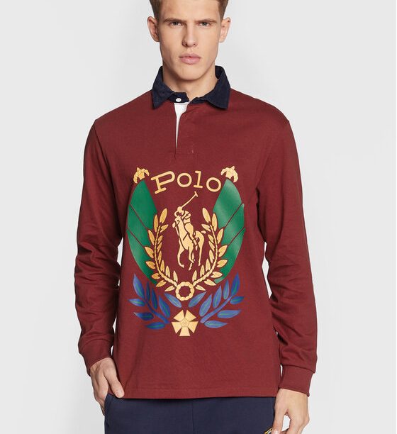 Тениска с яка и копчета Polo Ralph Lauren за Мъже