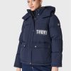 Пухено яке Tommy Jeans за Жени