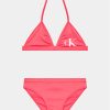 Бански костюм Calvin Klein Swimwear за Момичета