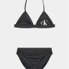 Бански костюм Calvin Klein Swimwear за Момичета