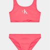 Бански костюм Calvin Klein Swimwear за Момичета