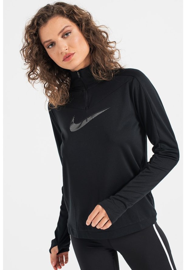 Блуза за бягане Dri-FIT Swoosh с лого Nike