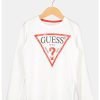 Блуза от органичен памук с лого GUESS JEANS