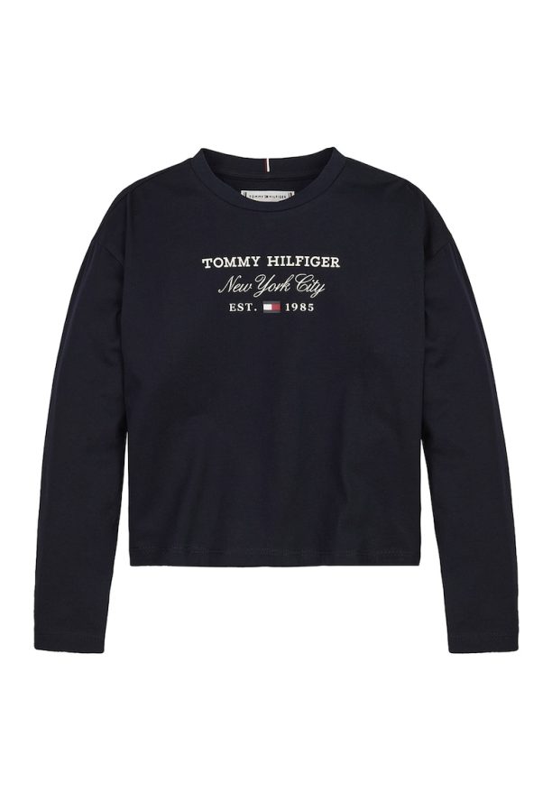 Блуза от органичен памук с лого Tommy Hilfiger