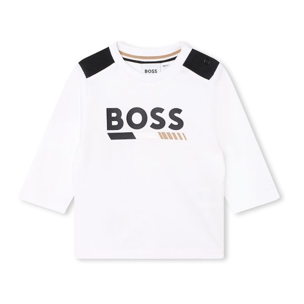 Блуза с лого BOSS Kidswear