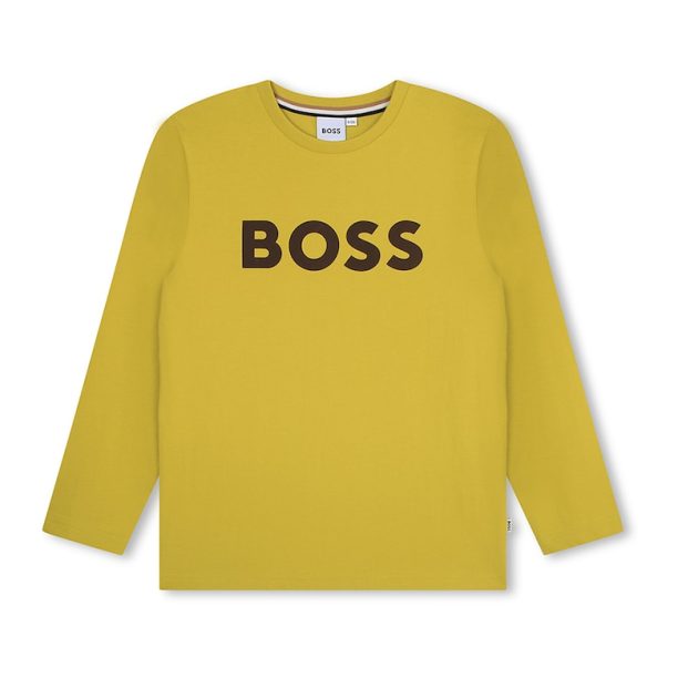 Блуза с лого BOSS Kidswear