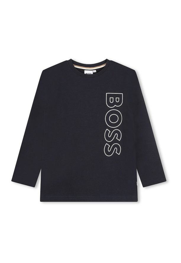 Блуза с лого BOSS Kidswear