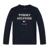 Блуза с лого Tommy Hilfiger