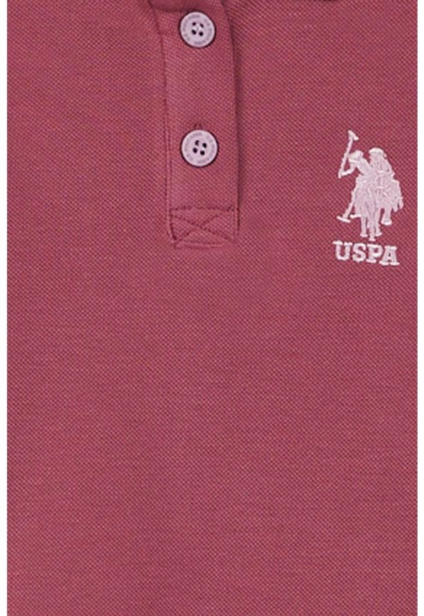 Блуза с яка и лого US Polo Assn