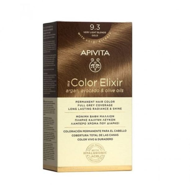 Боя за коса  My Color Elixir интензивно тъмнорусо N6.44 Apivita