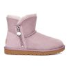 Велурени боти Bailey с цип и вълнена подплата UGG