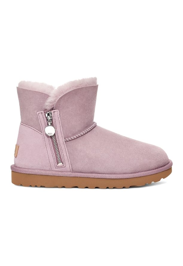 Велурени боти Bailey с цип и вълнена подплата UGG