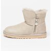 Велурени боти Bailey с цип и вълнена подплата UGG