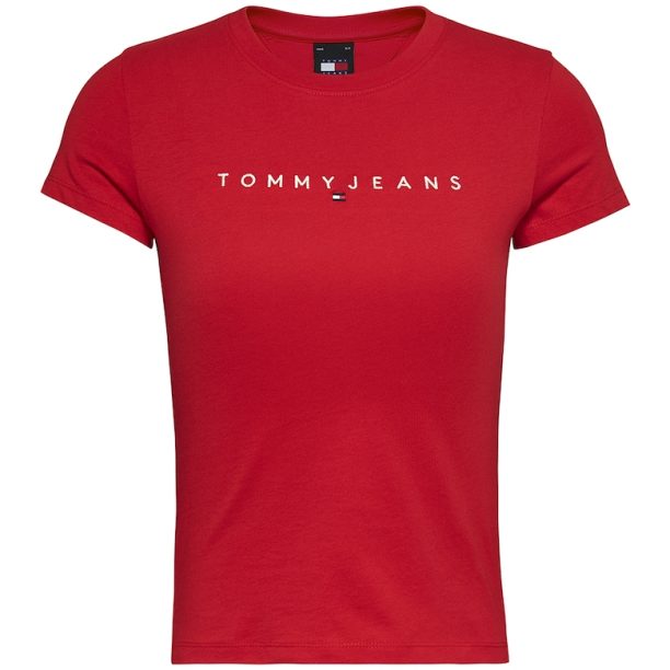 Вталена тениска от органичен памук Tommy Jeans