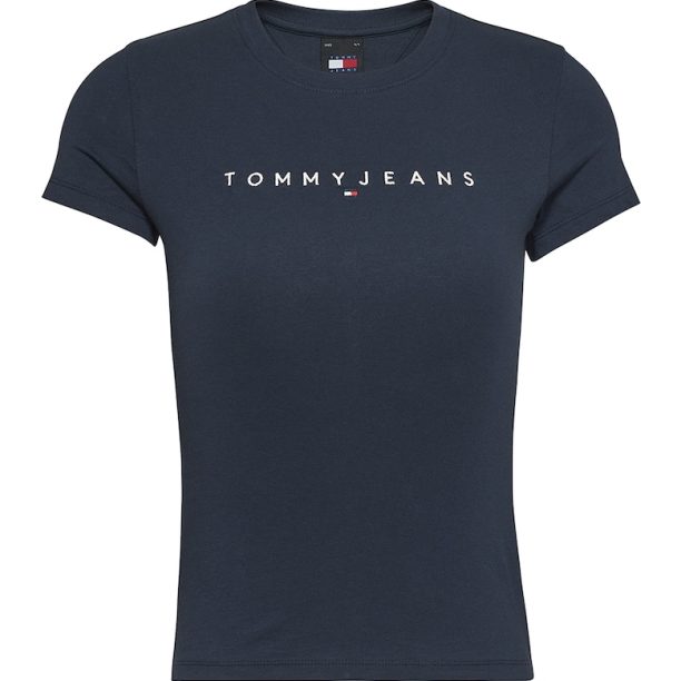 Вталена тениска от органичен памук Tommy Jeans