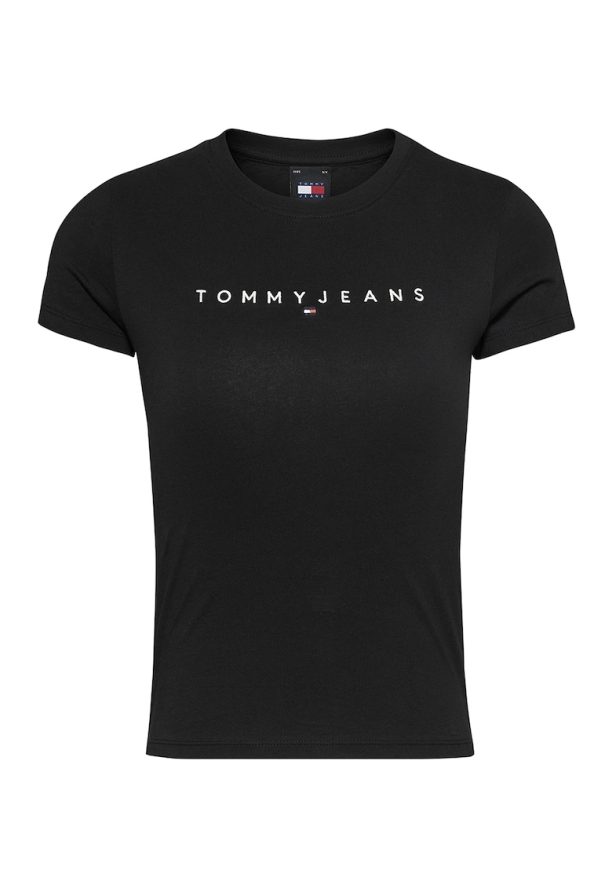 Вталена тениска от органичен памук Tommy Jeans