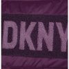 Двулицево зимно яке с качулка и капитониран дизайн DKNY