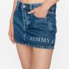 Дънкова пола Tommy Jeans за Жени