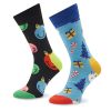 Комплект 2 чифта дълги чорапи детски Happy Socks за Деца