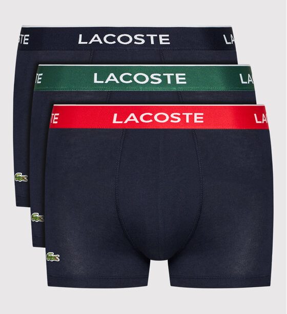 Комплект 3 чифта боксерки Lacoste за Мъже