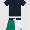 Комплект тишърт и спортни шорти Polo Ralph Lauren за Момчета