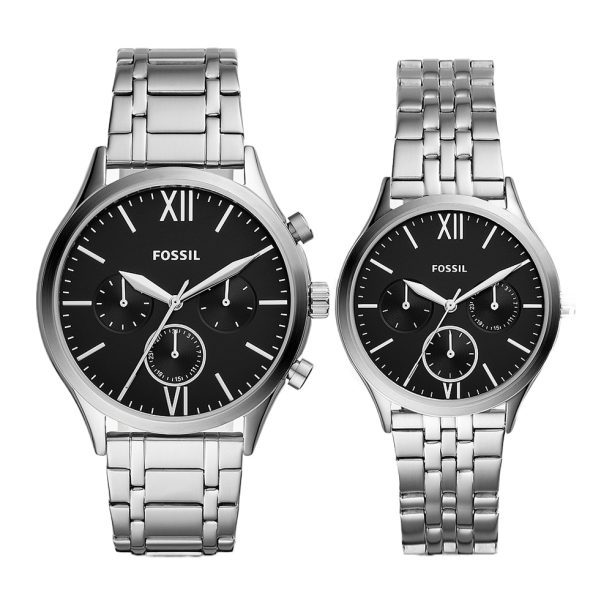 Комплект часовници за двойки Fossil BQ2469SET - Подарък