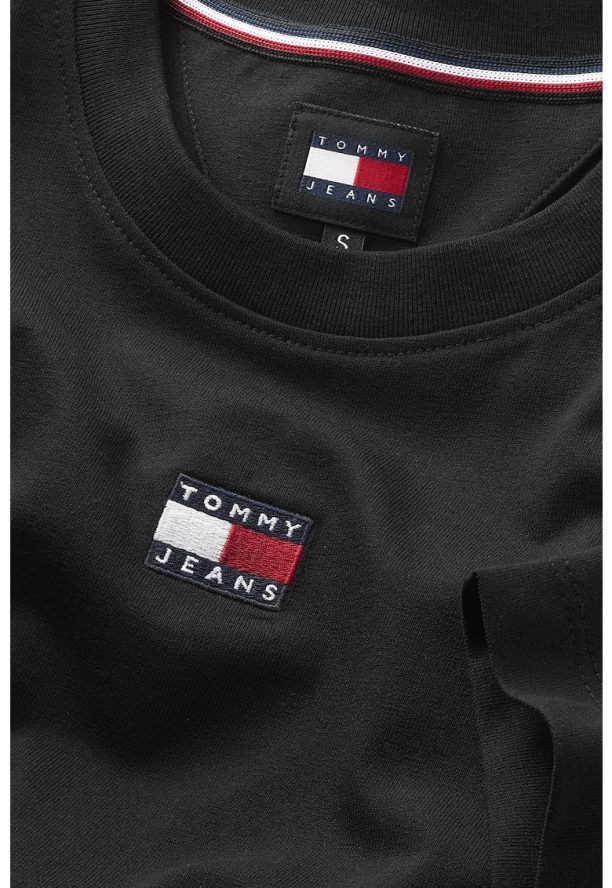 Къса тениска с лого Tommy Jeans