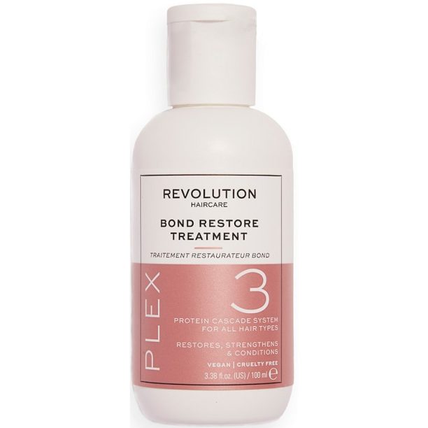 Маска за коса Revolution Hair Plex 3 Bond Restore Treatment - 100 мл Revolution Plex