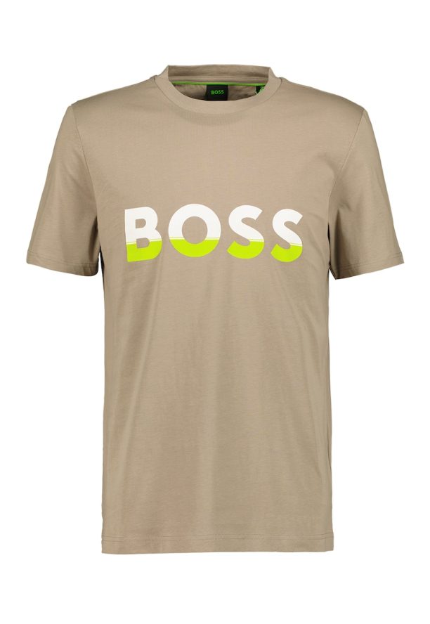 Памучна тениска с лого BOSS