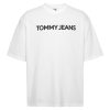 Памучна тениска с овално деколте Tommy Jeans