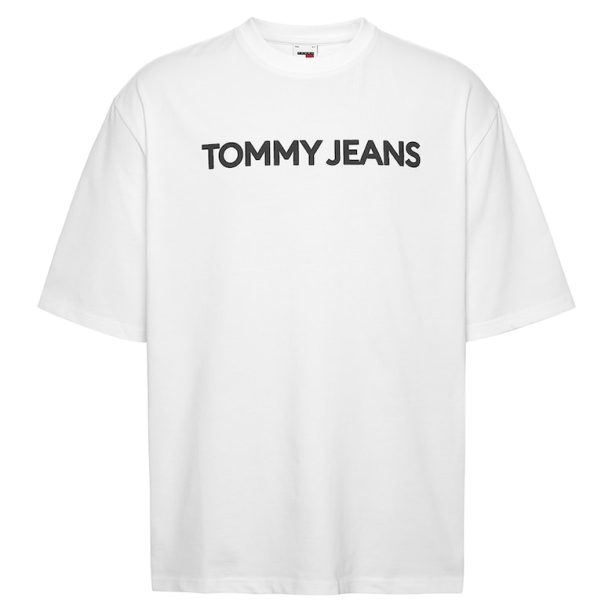 Памучна тениска с овално деколте Tommy Jeans