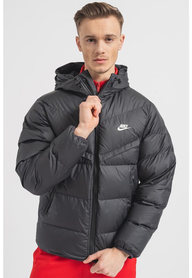 Подплатено зимно яке Windrunner с качулка Nike