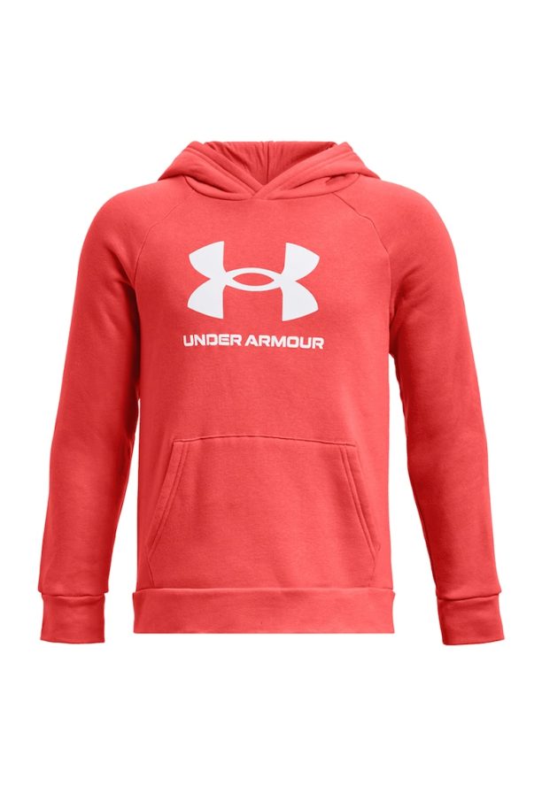 Поларено худи Rival за фитнес с лого Under Armour