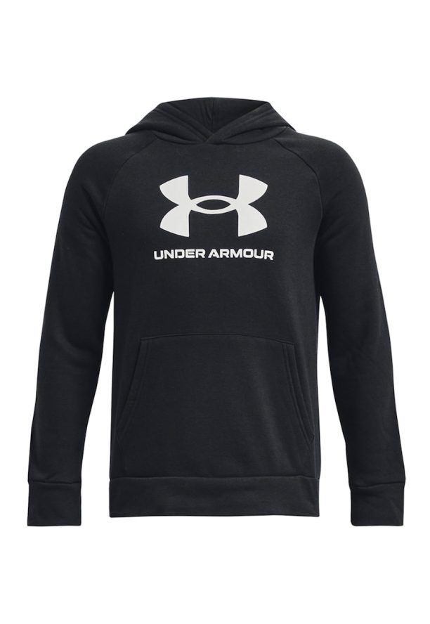 Поларено худи Rival за фитнес с лого Under Armour