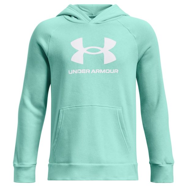 Поларено худи Rival за фитнес с лого Under Armour