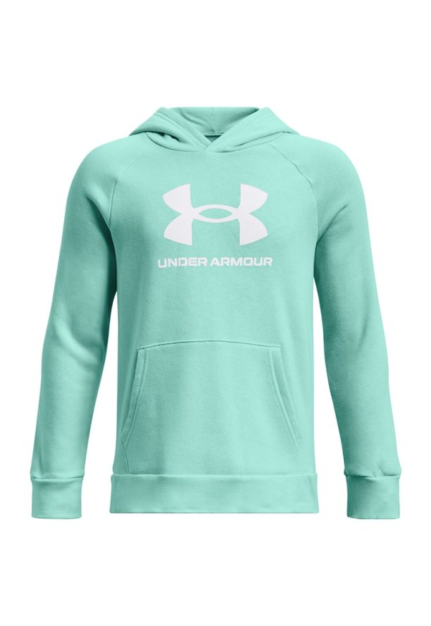 Поларено худи Rival за фитнес с лого Under Armour