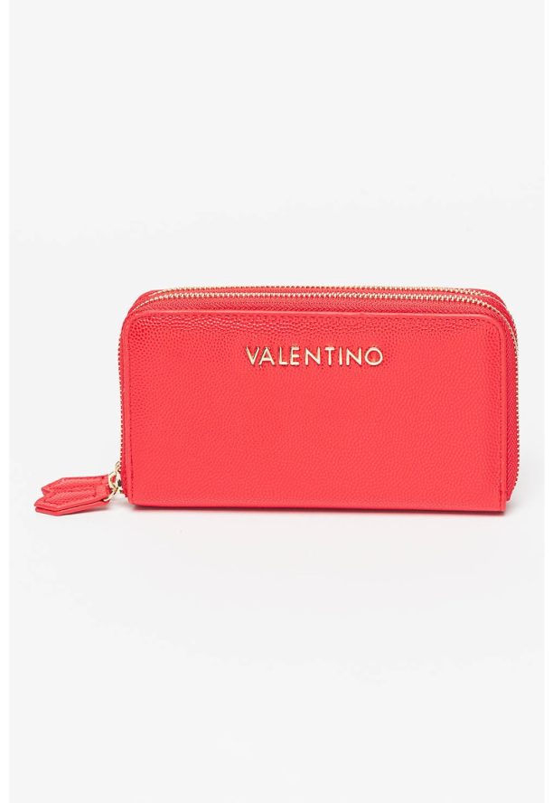 Портмоне Divina от еко кожа с цип Valentino Bags