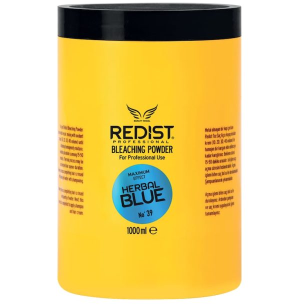 Професионална пудра за обезцветяване  Blue - 1000 гр Redist