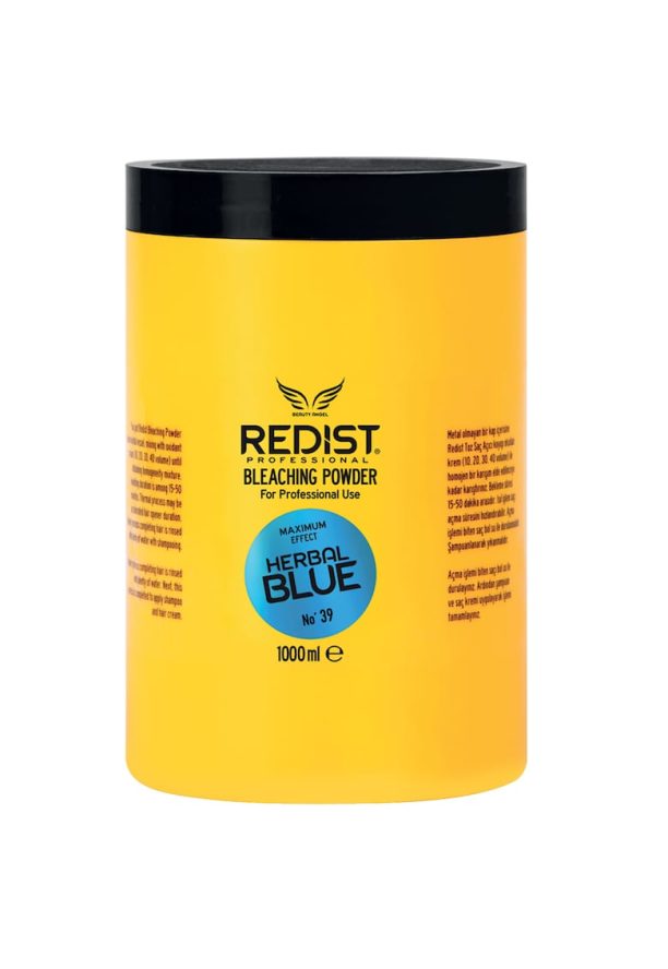 Професионална пудра за обезцветяване  Blue - 1000 гр Redist