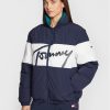 Пухено яке Tommy Jeans за Жени