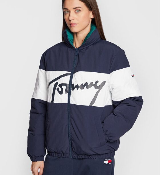 Пухено яке Tommy Jeans за Жени