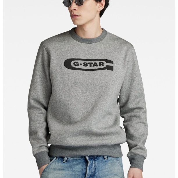 Суитшърт Old School с лого G-Star RAW