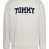 Суитшърт с овално деколте и лога Tommy Jeans