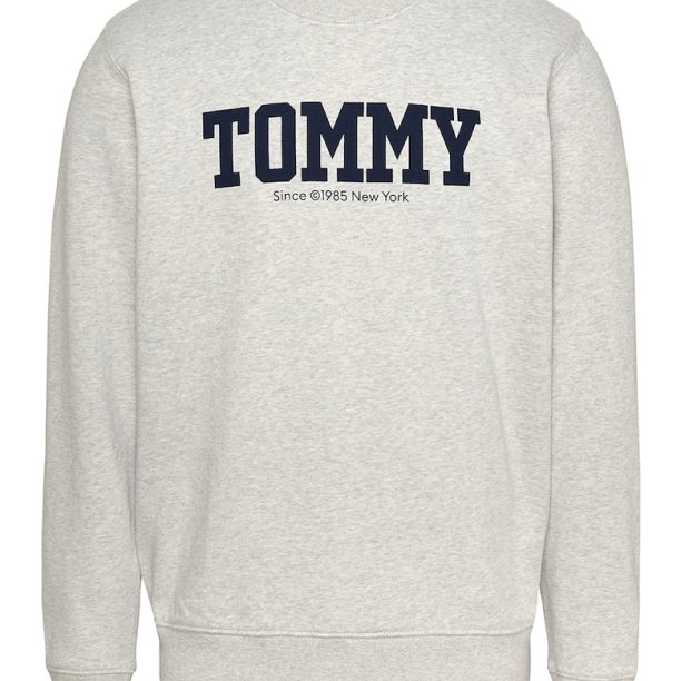 Суитшърт с овално деколте и лога Tommy Jeans